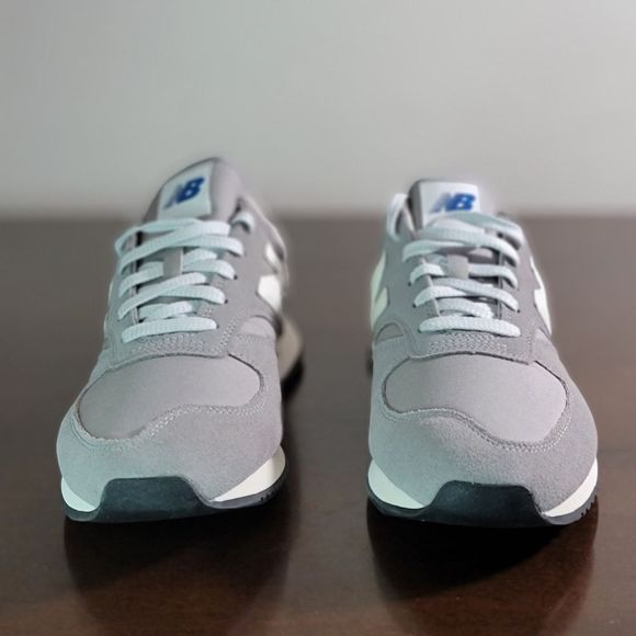 New Balance 420 Grey Sea Salt Men's Shoes Size 10 Leather Suede 550 574 990 992 - Picture 9 of 15